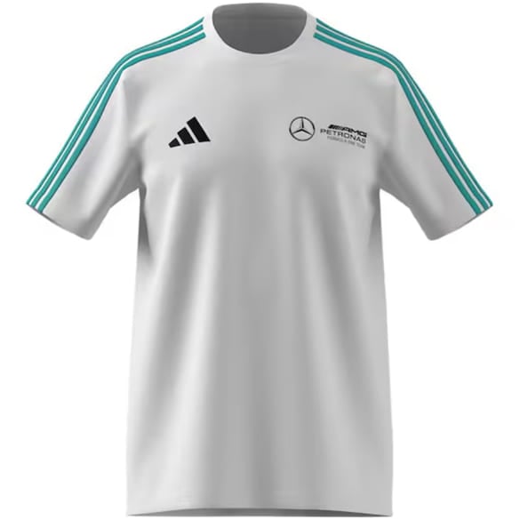 T-shirt mens adidas Mercedes-AMG Petronas F1 white