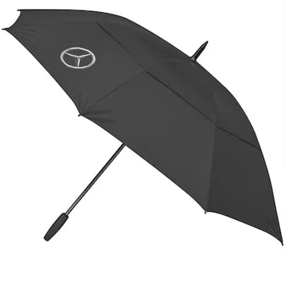 Golf umbrella black genuine Mercedes-Benz Collection