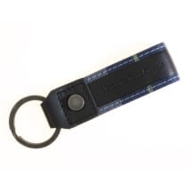 Key fob chequered black leather Genuine Mercedes-Benz | B66058304