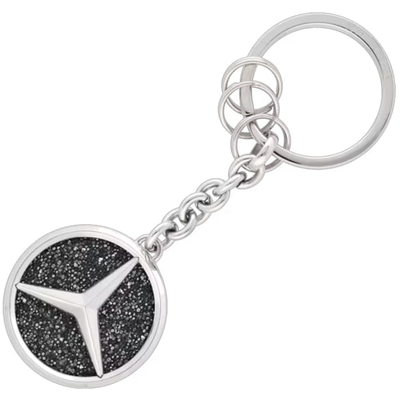 Key fob St. Tropez silver black Genuine Mercedes-Benz