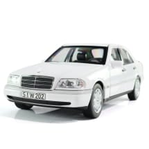 1:18 model car C 200 W202 Sedan white Genuine Mercedes-Benz | B66040703