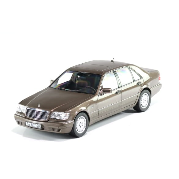 1:18 model car S 600 W140 sedan (1994-1998) Impala brown Genuine Mercedes-Benz