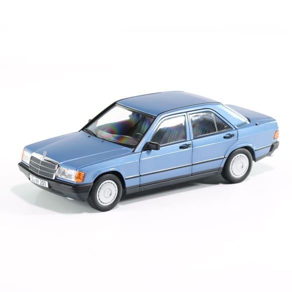 1:18 Modelcar 190 E W201 1982-1988 diamantblau diamond blue Mercedes-Benz Classic Collection