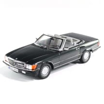 1:18 scale model car 300 SL R107 Cabrio blue-black Genuine Mercedes-Benz | B66040678