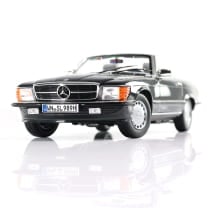 1:18 scale model car 300 SL R107 Cabrio blue-black Genuine Mercedes-Benz | B66040678