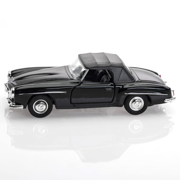 1:38 Pullback model car 190 SL black Genuine Mercedes-Benz