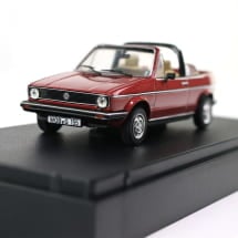 1:43 Model Car genuine Volkswagen Golf 1 Convertible red | 155099300 645