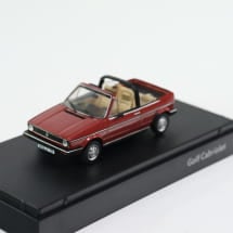 1:43 Model Car genuine Volkswagen Golf 1 Convertible red | 155099300 645