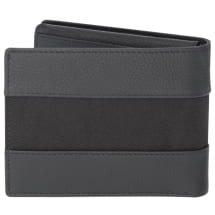 Men's wallet black leather polyamide Genuine Mercedes-Benz | B66041761