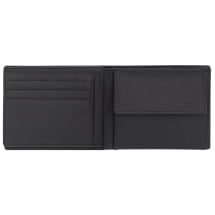 Men's wallet black leather polyamide Genuine Mercedes-Benz | B66041761