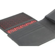 Men's wallet black leather polyamide Genuine Mercedes-Benz | B66041761