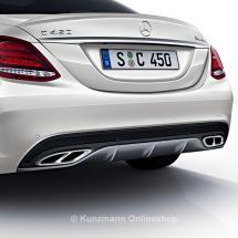 Mercedes C-Coupe (W205) Auspuffblenden AMG-Line, € 70,- (7540