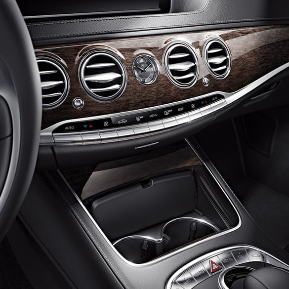 Kaufe Für Mercedes-Benz B-Klasse GLB – Aufbewahrungsbox aus echtem Carbon,  Abdeckung für Armlehnenbox, Auto-Innenraum