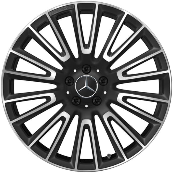 E 53 AMG 20 Zoll Felgen E-Klasse W214 S214 10-Doppelspeichen schwarz matt Original Mercedes-AMG