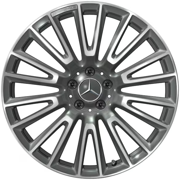 E 53 AMG 20 Zoll Felgen E-Klasse W214 S214 10-Doppelspeichen himalayagrau Original Mercedes-AMG