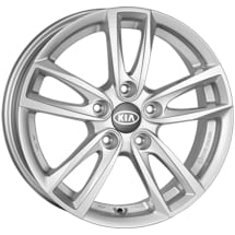 18 Zoll Winterräder KIA XCeed CD 5-Doppel-Speichen Thebe Silber ohne TPMS | WAXC823545BPTH/PBTH