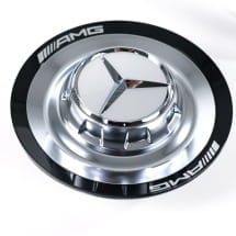 AMG Nabendeckel Zentralverschlussdesign himalaya grau Original Mercedes-Benz | A0004005700 7Y79-B