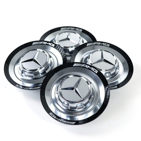 AMG Nabendeckel Zentralverschlussdesign himalaya grau Original Mercedes-Benz