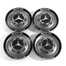 AMG Nabendeckel Zentralverschlussdesign himalaya grau matt Original Mercedes-Benz | A0004005700 7258-B