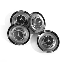 AMG Nabendeckel Zentralverschlussdesign himalaya grau matt Original Mercedes-Benz | A0004005700 7258-B