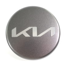 Nabendeckel Satz graphit grau satinfinish 50mm neues Logo Original KIA | 66400ADE91GRA-Set
