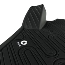 Gummimatten Fußmatten smart #3 THREE Schwarz Original smart | QAP6608036125