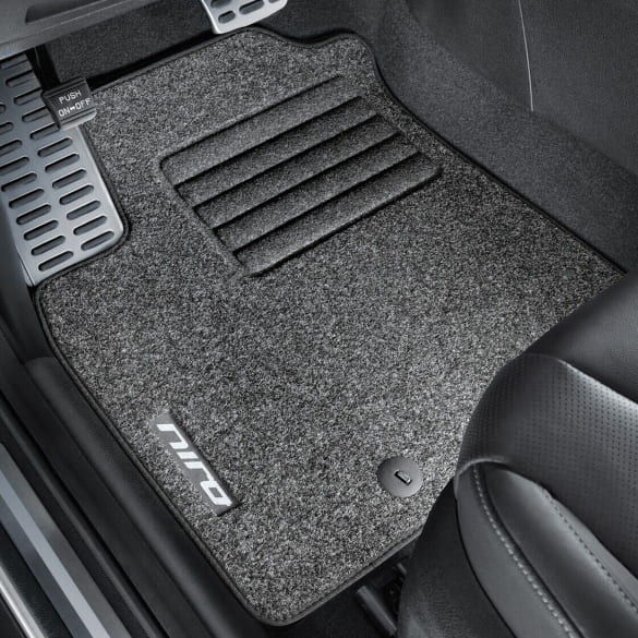 Floor mats KIA Niro DE black 4piece set Genuine KIA G5141ADE00