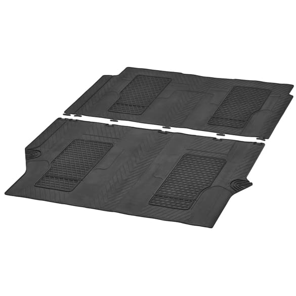 Floor mats Rubber mats passenger compartment V-Class 447 facelift2 black Genuine Mercedes-Benz