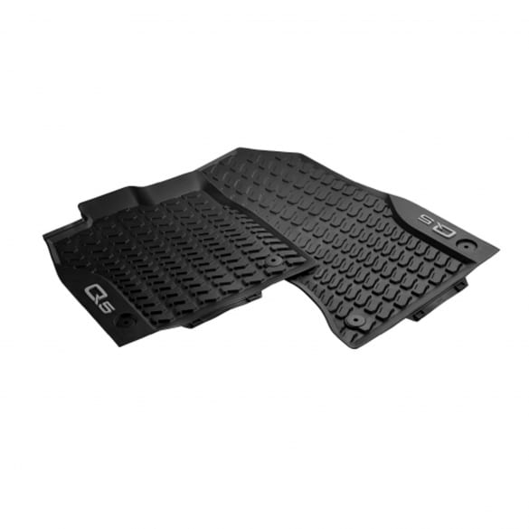 2-piece 80B061501 | Audi Genuine set 041 mats front FY Rubber floor Q5