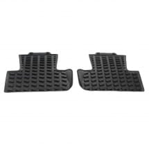 Rubber floor mats set 2-piece rear Q4 Genuine Audi | 89A061511 041