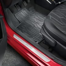 Rubber floor mats KIA Picanto TA black 4-piece set Genuine KIA | 1Y131ADE00