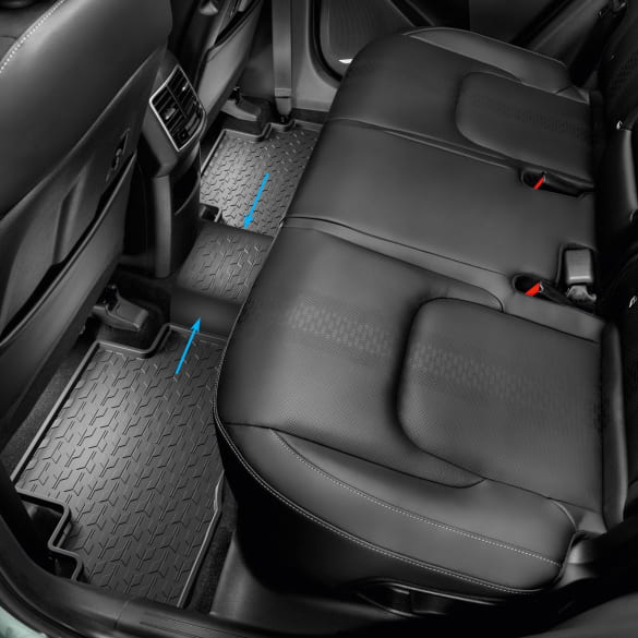 Rubber floor mat KIA Sportage NQ5 Hybrid black Genuine KIA | CJ131ADE2C