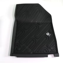 Rubber floor mats smart #3 THREE black Genuine smart | QAP6608036125