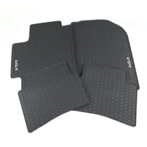 Rubber floor mats KIA Stonic YB black 4-piece set Genuine KIA | H8131ADE51GR