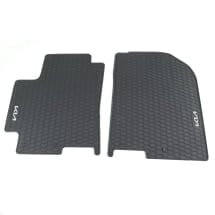 Rubber floor mats KIA Stonic YB black 4-piece set Genuine KIA | H8131ADE51GR