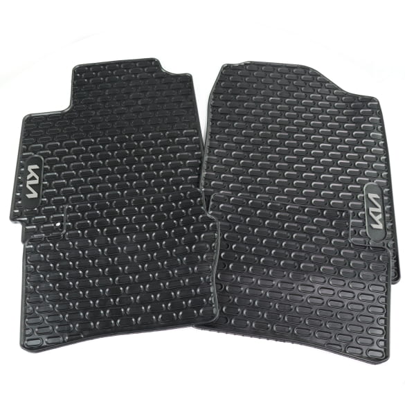 Rubber floor mats KIA Picanto JA black 4-piece set Genuine KIA