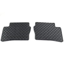 Rubber floor mats KIA Picanto JA black 4-piece set Genuine KIA | G6131ADE01GR