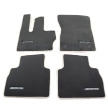 AMG velours floor mats G-Class W465 grey genuine Mercedes-Benz  | A4656806301 7Q17