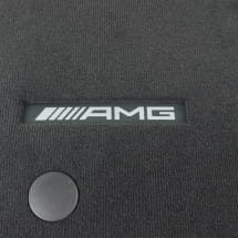 AMG velours floor mats G-Class W465 grey genuine Mercedes-Benz  | A4656806301 7Q17