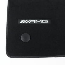 AMG velours floor mats G-Class W465 black genuine Mercedes-Benz  | A4656806301 9J74