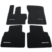 AMG velours floor mats G-Class W465 black genuine Mercedes-Benz  | A4656806301 9J74