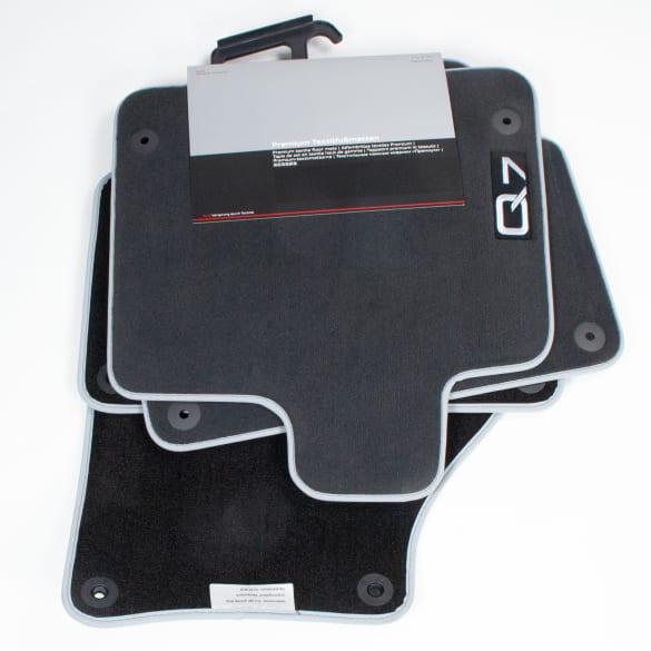 Genuine Audi Q7 4l Velour Car Mats Black