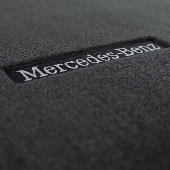 Velour Mats Floor Mat Set GLC Coupe C254 black 4-piece Genuine Mercedes ...