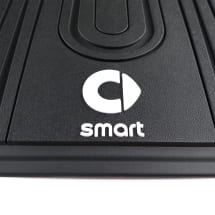 Boot mat smart #3 THREE rubber black Genuine smart | QAP6608036123