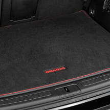 BRABUS Smart #1 boot mat velours black red | HX-872-00N