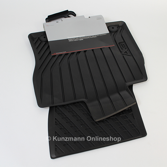 Audi A3 8v Car Rubber Floor Mats Original Black