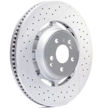 Brake discs front axle C-Class 205 C63 AMG/ AMG-S 205 Performance Package genuine Mercedes-Benz A2314211812 | A2314211812-205