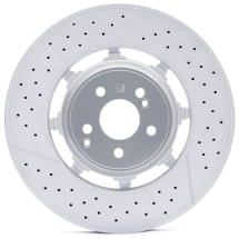 Brake discs front axle C-Class 205 C63 AMG/ AMG-S 205 Performance Package genuine Mercedes-Benz A2314211812 | A2314211812-205