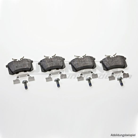 Bremsbeläge vorne mit Verschleissanzeige für 320x30 mm Bremsscheibe, Original Audi, 8K0698151R