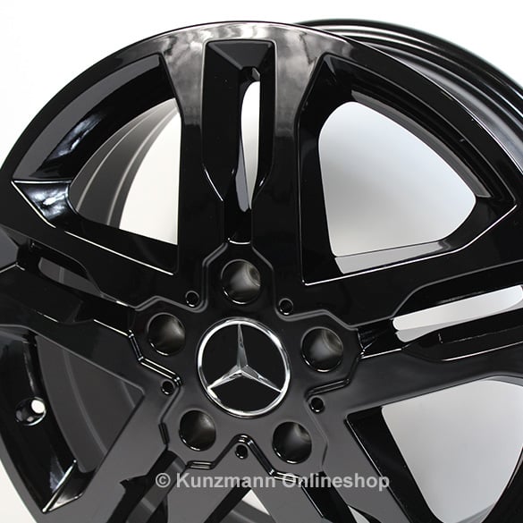 18 Inch mercedes benz wheels rims black #7